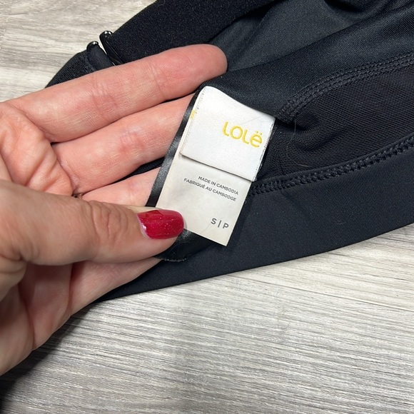 Lole black sports bra size small - Picture 7 of 8